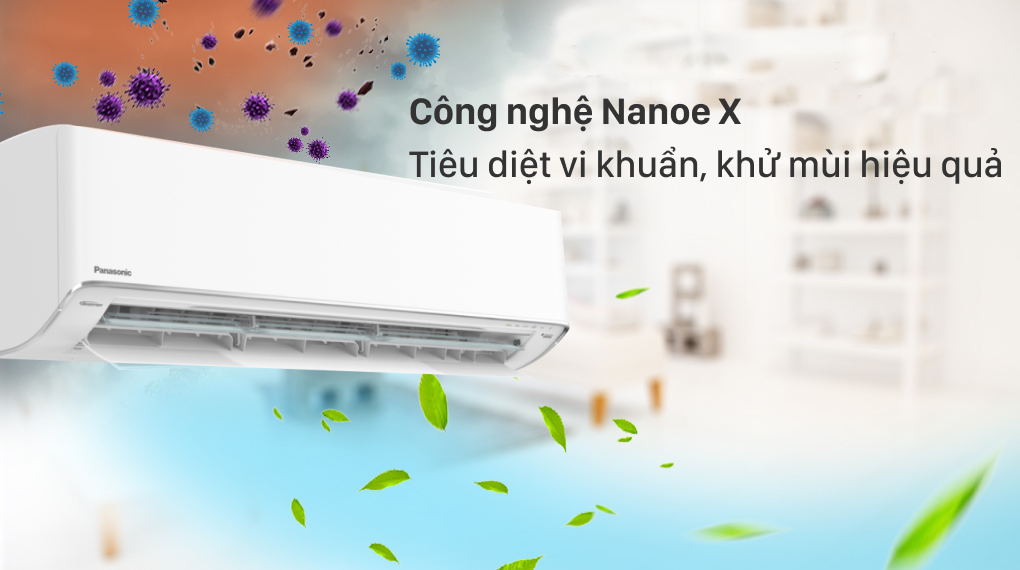 Điều hòa Panasonic Inverter 18000 BTU CU/CS-XU18XKH-8 - CÔng nghệ Nanoe X