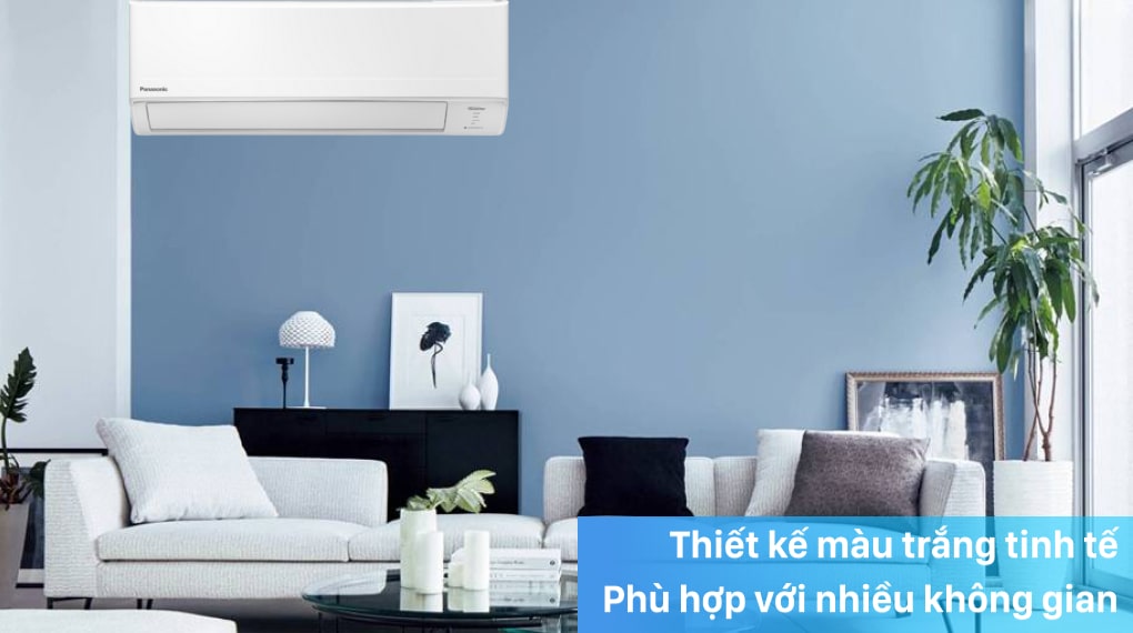 Máy lạnh Panasonic Inverter 2 HP CU/CS-PU18XKH-8M - Thiết kế màu trắng tinh tế