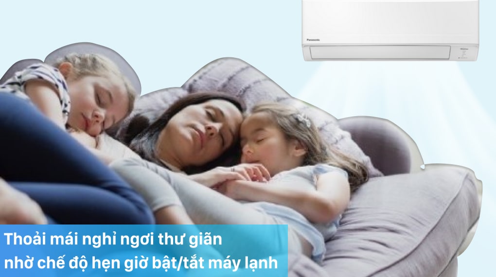 Máy lạnh Panasonic Inverter 2 HP CU/CS-PU18XKH-8M - Chế độ hẹn giờ