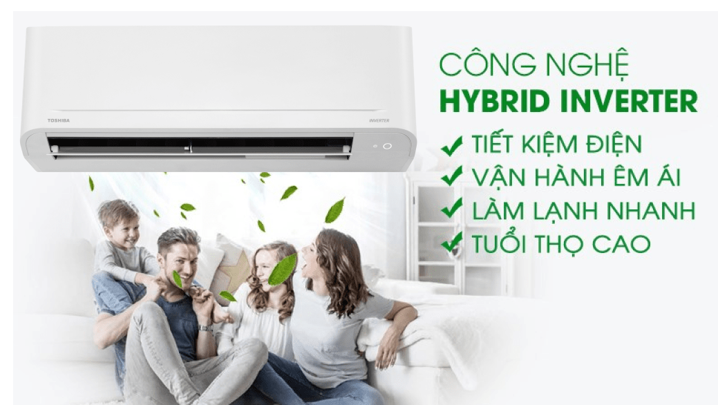 Điều hòa Toshiba 9000 BTU Inverter RAS-H10C4KCVG-V - 8