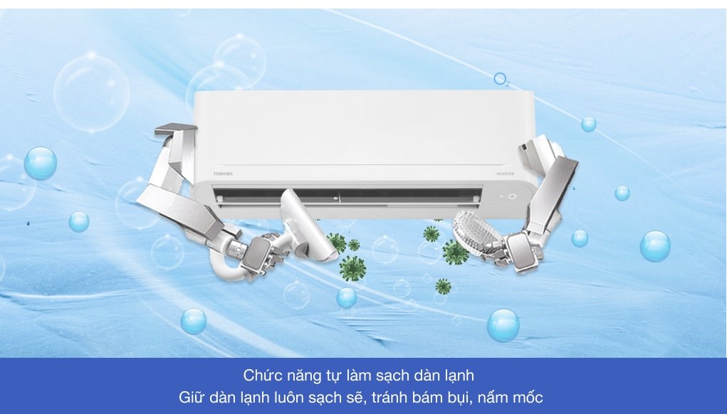 Điều hòa Toshiba 9000 BTU Inverter RAS-H10C4KCVG-V - 16