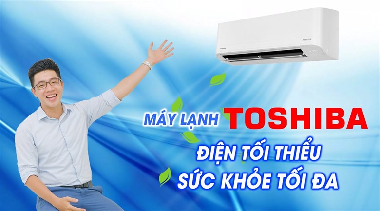 Máy lạnh Toshiba 1 HP Inverter RAS-H10C4KCVG-V
