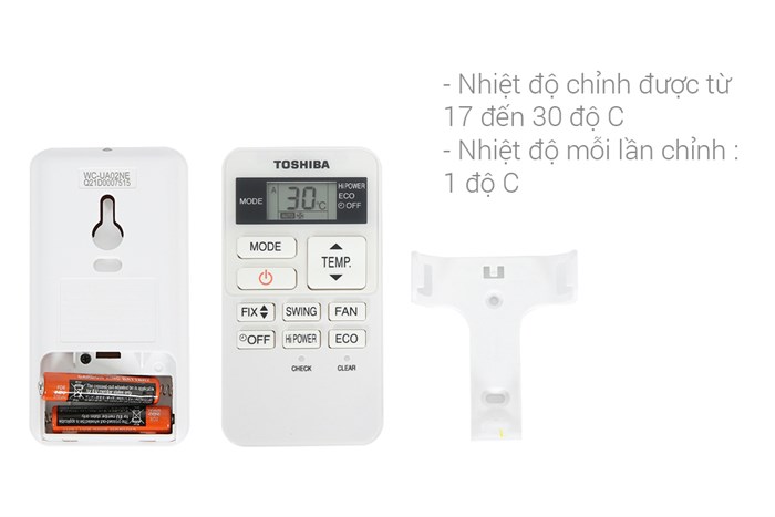 Máy lạnh Toshiba 2 HP Inverter RAS-H18C4KCVG-V Màu Trắng