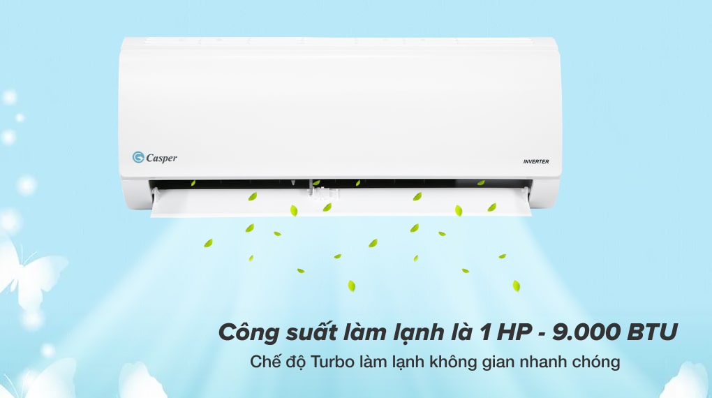 Điều hòa Casper Inverter 9000 BTU IC-09TL32 - Công nghệ làm lạnh