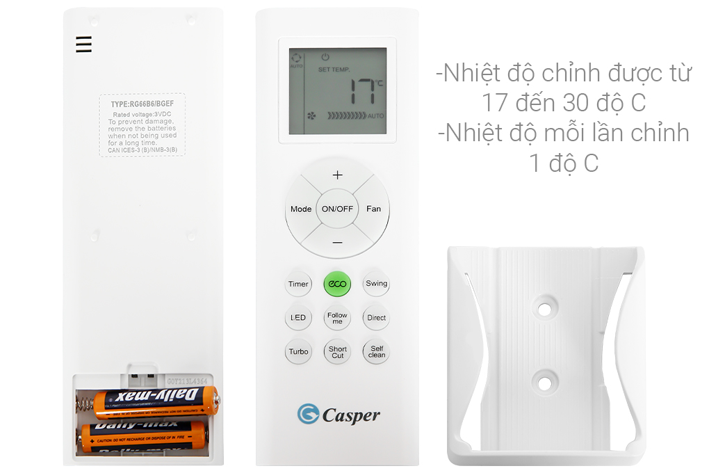 Bán máy lạnh Casper Inverter 1 HP IC-09TL32