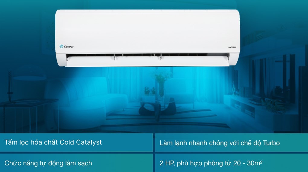 Máy lạnh Casper Inverter 2 HP IC-18TL32