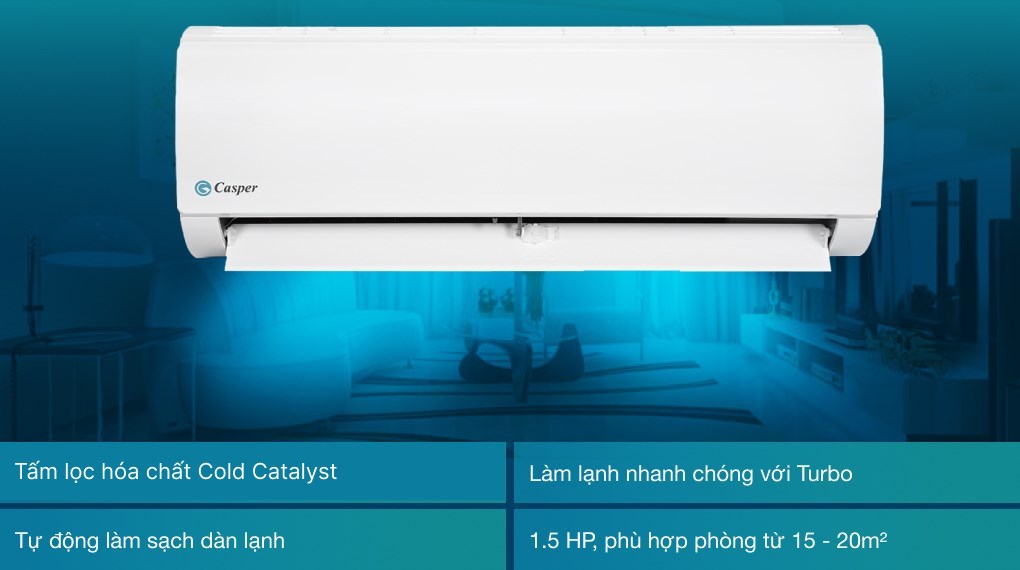 Máy lạnh Casper 1.5 HP KC-12FC32