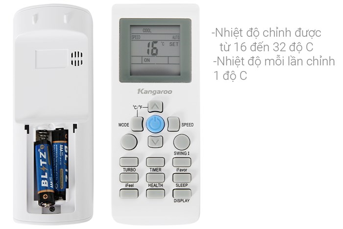 Máy lạnh Kangaroo 2 HP KGAC18CN Màu Trắng