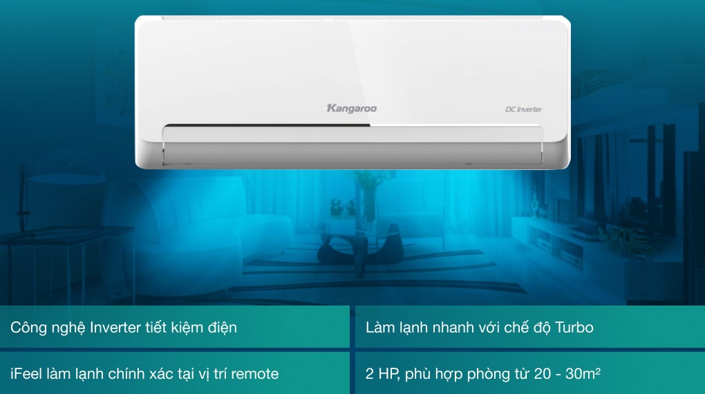 Máy lạnh Kangaroo Inverter 2 HP KGAC18CI