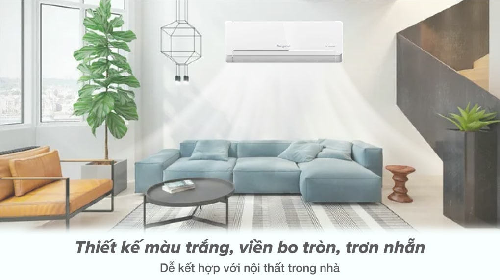 Máy lạnh Kangaroo Inverter 2 HP KGAC18CI - Thiết kế