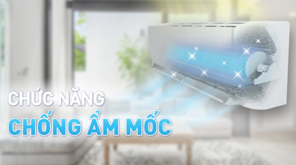 Máy lạnh Daikin Inverter 2 HP FTKB50WAVMV - Chống ẩm mốc