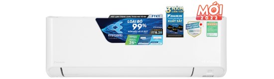 Máy Lạnh Daikin Inverter 1 Hp Ftky25Wmvmv