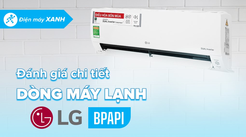 Máy lạnh 2 chiều LG Inverter 1.5 HP B13API