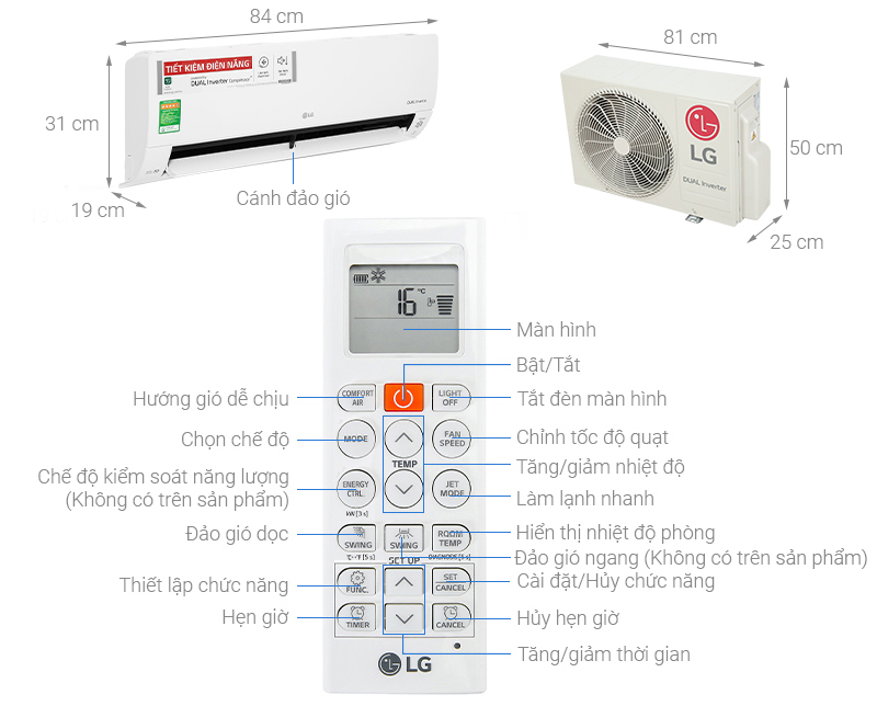 Máy lạnh LG Inverter 1 HP V10APH2