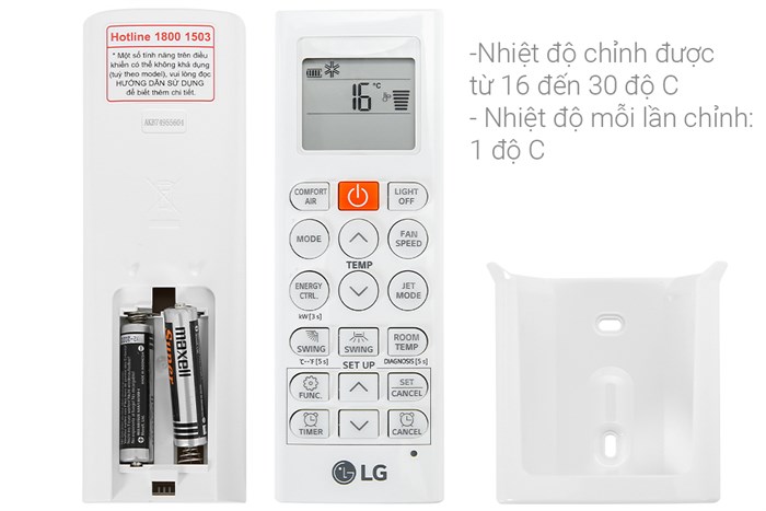 Máy lạnh LG Inverter 1 HP V10APH2 Màu Trắng