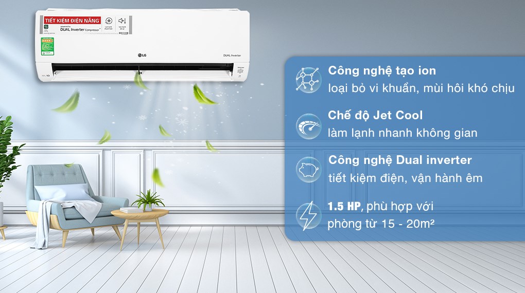 Hình ảnh Máy lạnh LG Inverter 1.5 HP V13APH2