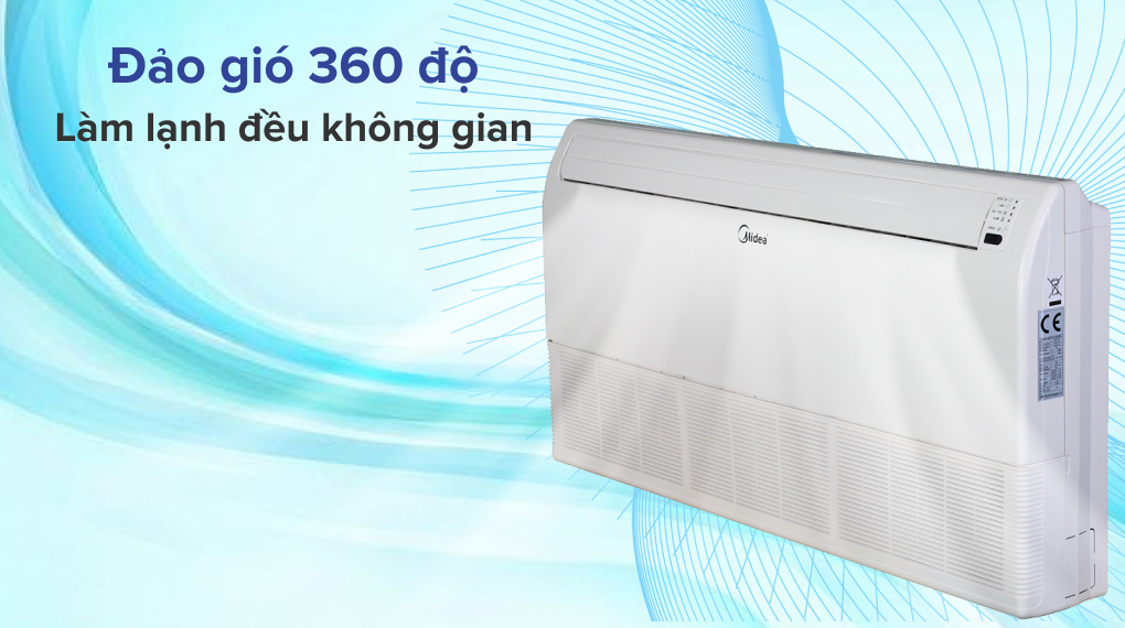 Máy lạnh áp trần Midea 5 HP MUE-50CRDN1 - Chế độ đảo gió 360 độ