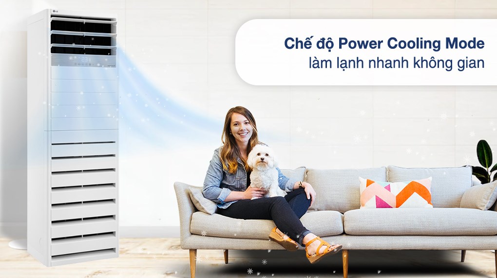 Máy lạnh tủ đứng Inverter LG 4.0 HP APNQ36GR5A4 (3 Pha)