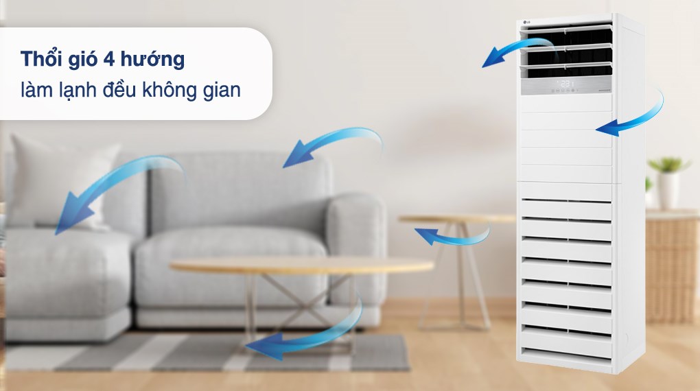 Máy lạnh tủ đứng Inverter LG 4.0 HP APNQ36GR5A4 (3 Pha)