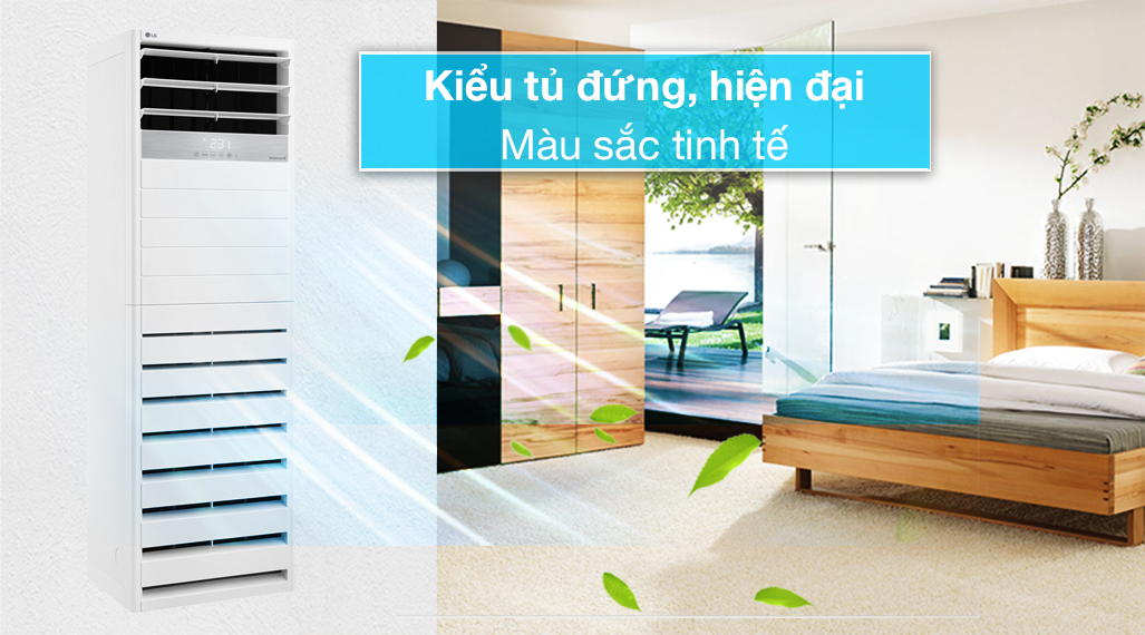 Tổng quan thiết kế - MÁY LẠNH TỦ ĐỨNG INVERTER LG 4.0 HP APNQ36GR5A4 (3 PHA)