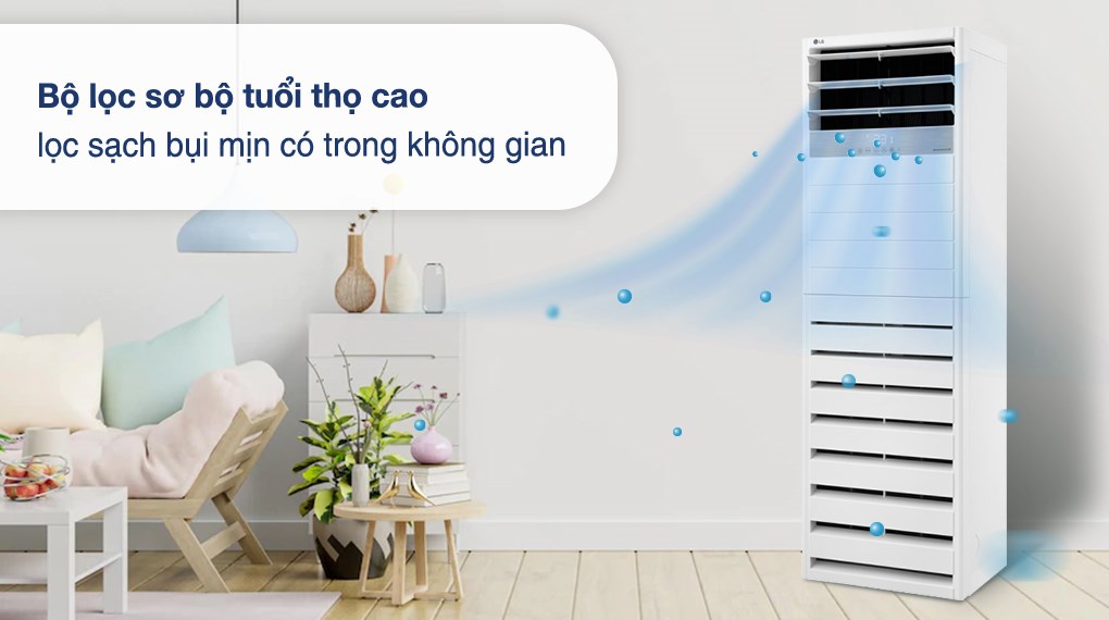 Máy lạnh tủ đứng Inverter LG 4.0 HP APNQ36GR5A4
