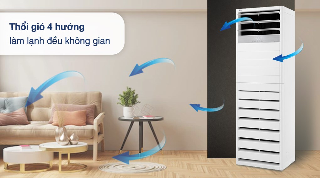 Máy lạnh tủ đứng Inverter LG 4.0 HP APNQ36GR5A4