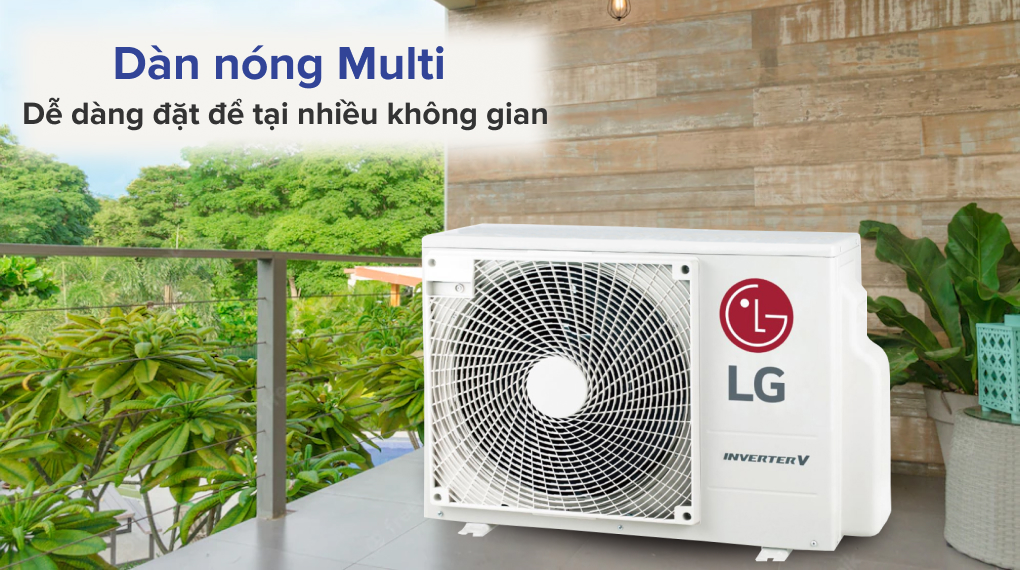 Dàn nóng Multi Inverter LG 2.5 HP A3UQ24GFD0 - Tổng quan thiết kế