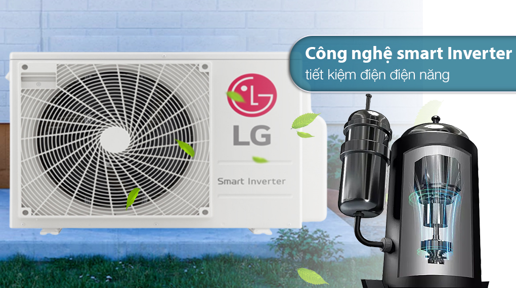 Dàn nóng Multi Inverter 3 HP LG A3UQ30GFD0 - Công nghệ tiết kiệm điện