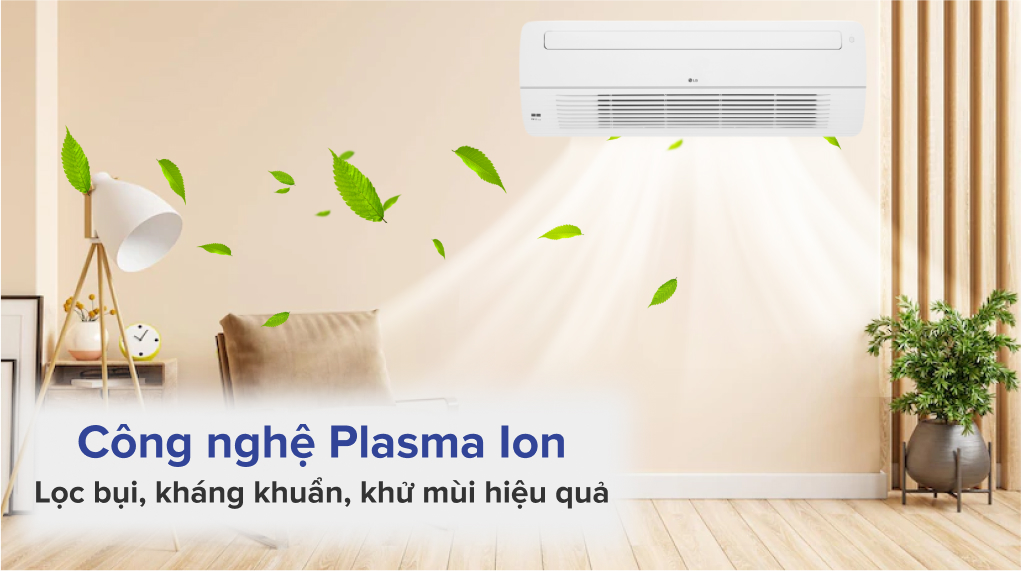 Dàn lạnh Multi LG Inverter 1.5 HP AMNQ12GTUA0/ PT-UAHW0 - Công nghệ Plasma Ion