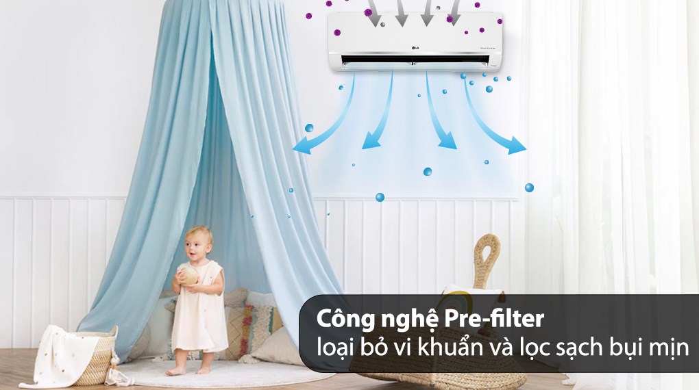 Bộ máy lạnh Multi LG Inverter 2 dàn lạnh 3 HP A3UQ30GFD0