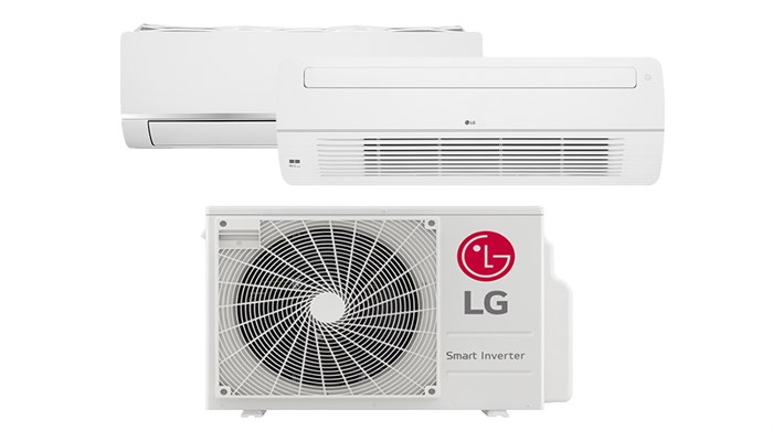 Bộ máy lạnh Multi LG áp trần Inverter 3 HP A3UQ30GFD0