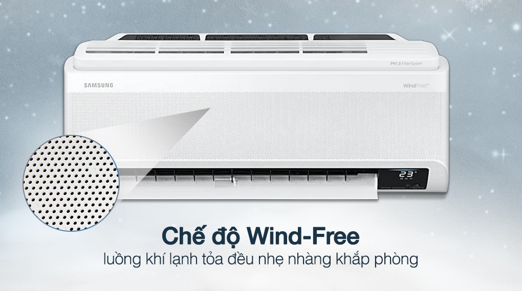 Máy lạnh Samsung Inverter 1 HP AR10BYAAAWKNSV - Cơ chế thổi gió