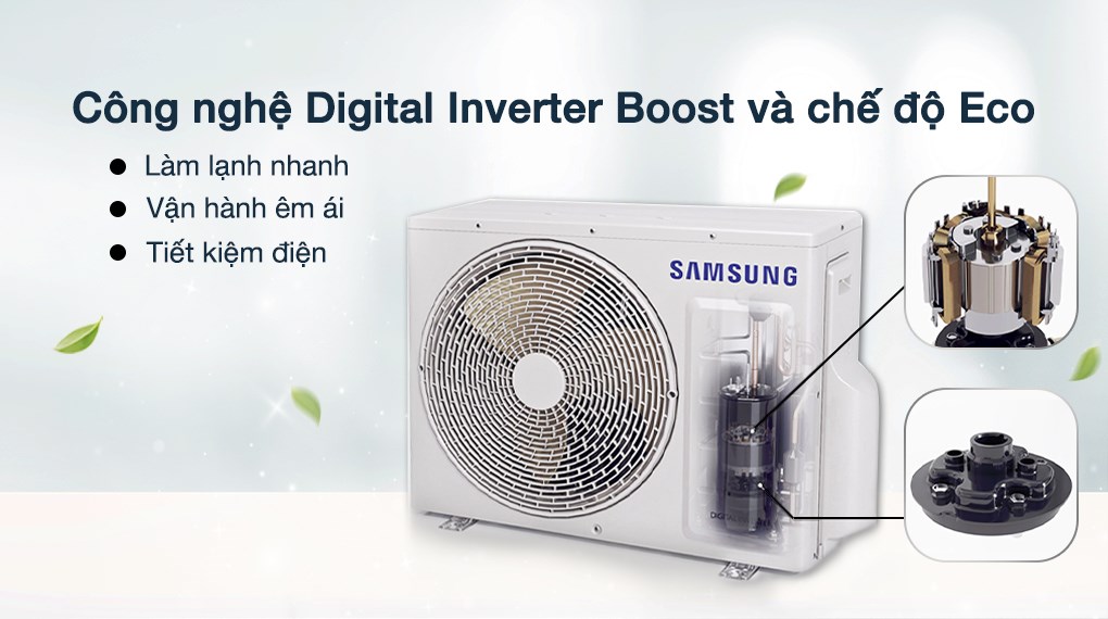 Máy lạnh Samsung Inverter 1 HP AR10BYAAAWKNSV - Công nghệ tiết kiệm điện