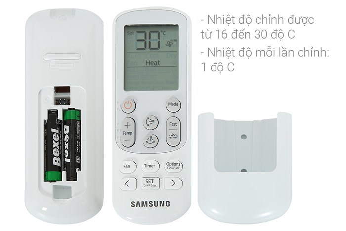 Máy lạnh Samsung Inverter 1 HP AR10BYAAAWKNSV Màu Trắng