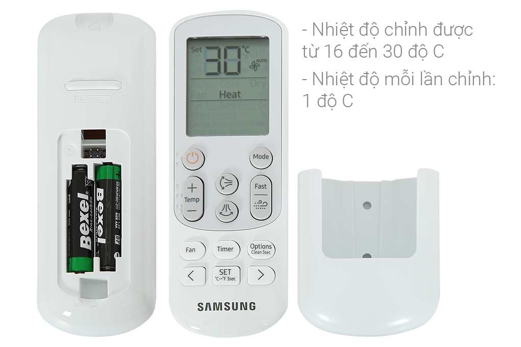 Máy lạnh Samsung Inverter 1.5 HP AR13BYAAAWKNSV Màu Trắng