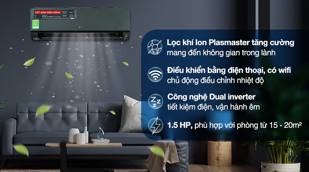 Máy lạnh LG Inverter 1.5 HP V13APIG