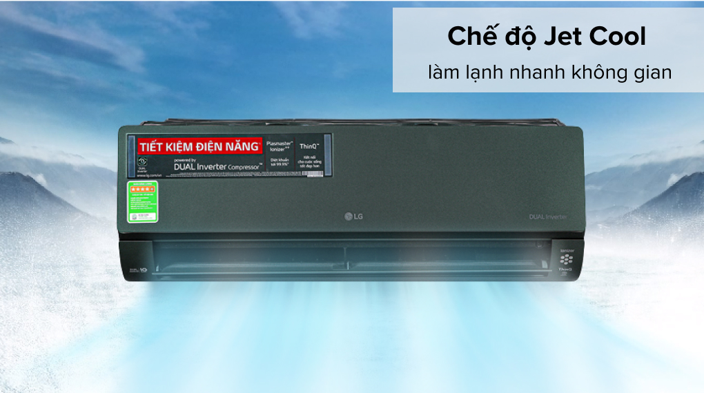 Điều hòa LG Inverter 12000 BTU V13APIG - Công nghệ làm lạnh
