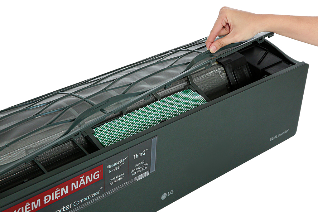 Điều hòa LG Inverter 12000 BTU V13APIG Màu Xanh đen