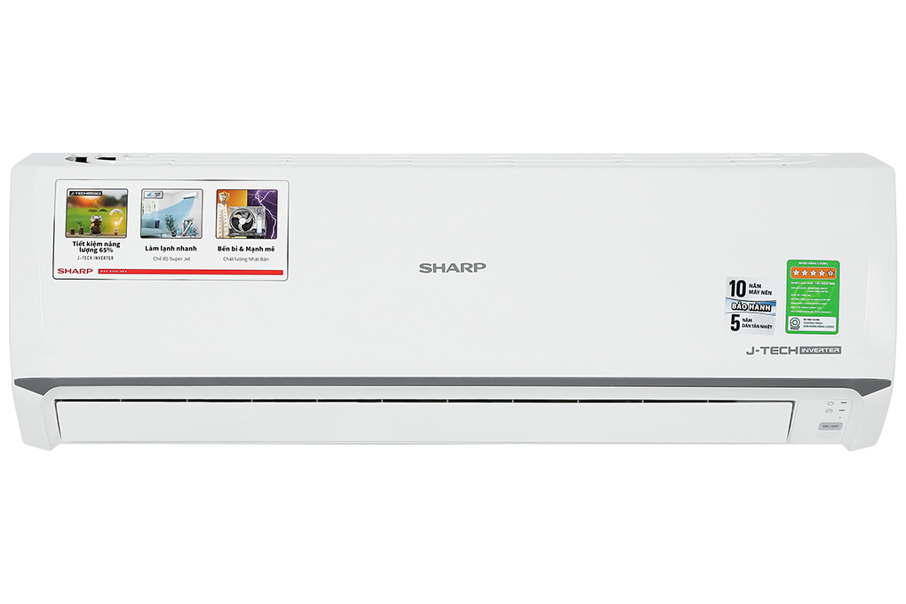 Máy lạnh Sharp Inverter 1 HP AH-X10ZW Màu Trắng