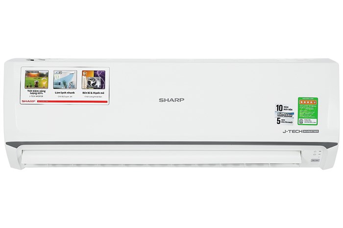 Máy lạnh Sharp Inverter 1 HP AH-X10ZW Màu Trắng