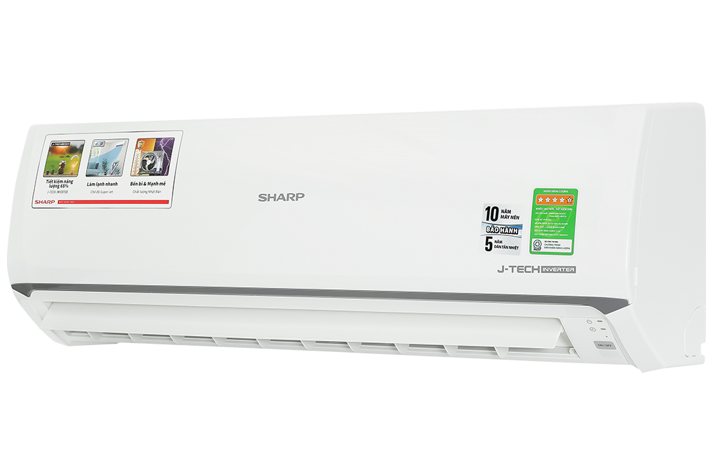 Máy lạnh Sharp Inverter 1 HP AH-X10ZW Màu Trắng