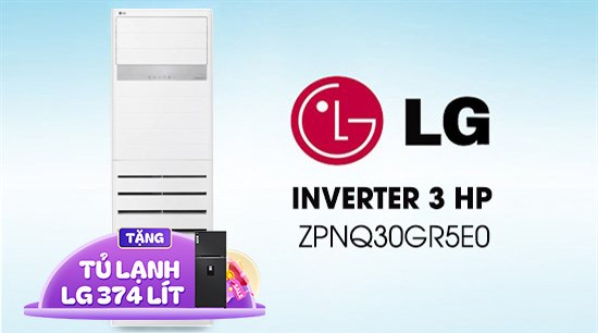 LG Inverter 3 HP ZPNQ30GR5E0