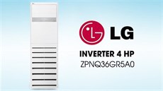 Điều hòa tủ đứng LG Inverter 4 HP ZPNQ36GR5A0