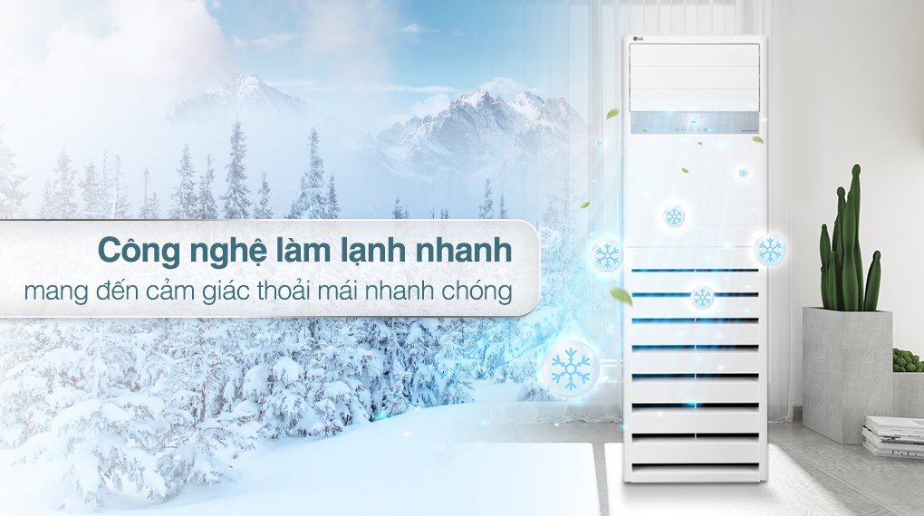 Hình ảnh Máy lạnh tủ đứng LG Inverter 4 HP ZPNQ36LR5A0 (3 Pha)