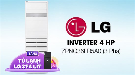 LG Inverter 4 HP ZPNQ36LR5A0 (3 Pha)