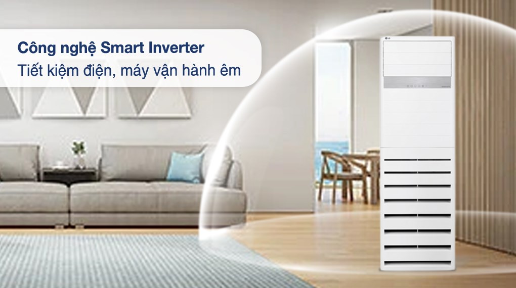 Hình ảnh Máy lạnh tủ đứng LG Inverter 5 HP ZPNQ48GT3A0