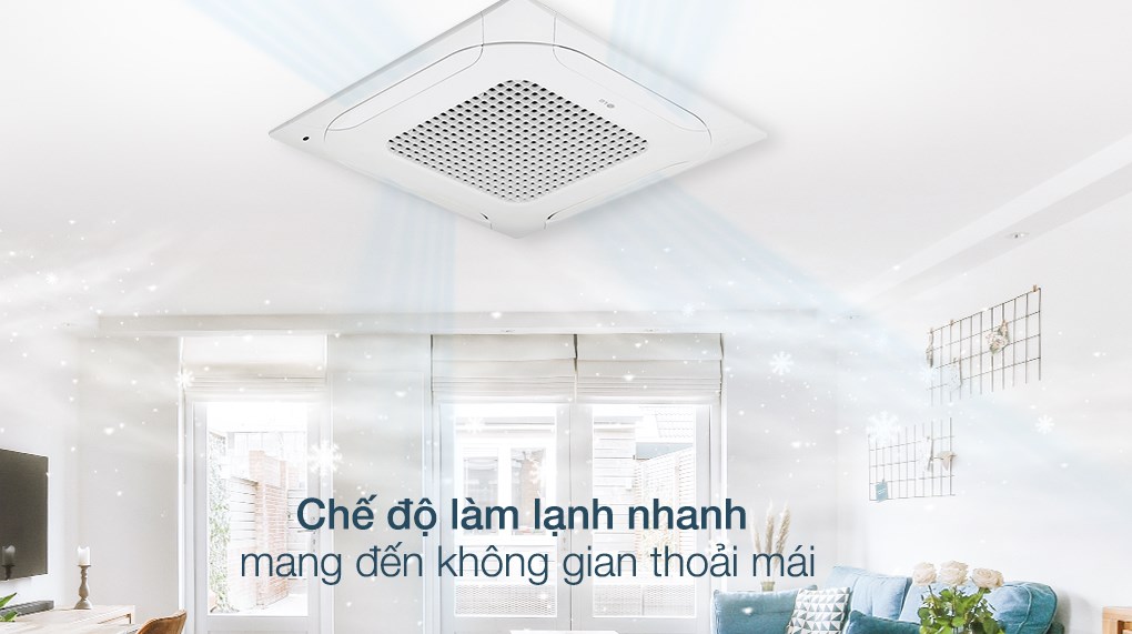 Hình ảnh Máy lạnh âm trần LG Inverter 2 HP ZTNQ18GPLA0