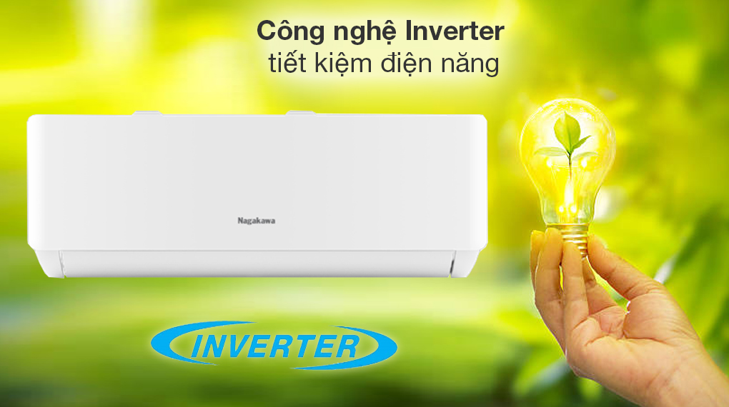 Máy lạnh Nagakawa Inverter 2 HP NIS-C18R2T28 - Công nghệ tiết kiệm điện