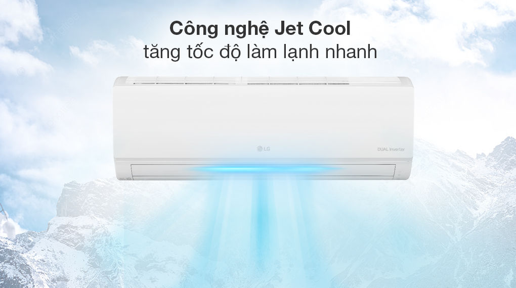 Máy lạnh LG Inverter 1.0 HP V10WIN - Công nghệ làm lạnh   