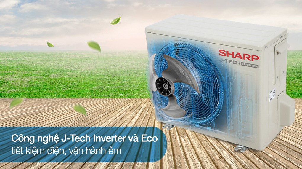 Điều hòa Sharp Inverter 9000 BTU AH-X10ZEW